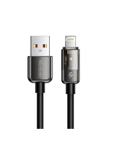 [맥도도] 아이스 프로 자동전류차단 USB-A to 8핀 고속충전 케이블 CA314