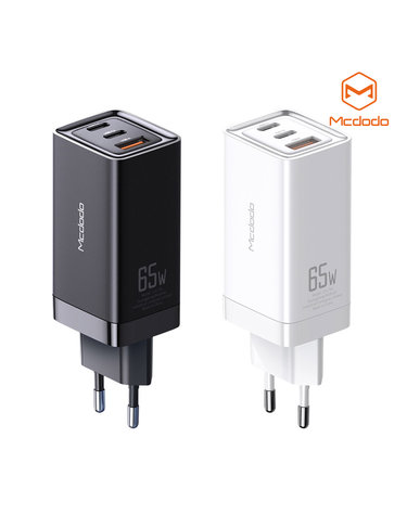 [맥도도]  GaN PD3.0 PPS 65W 초고속 미니 3포트 멀티충전기
