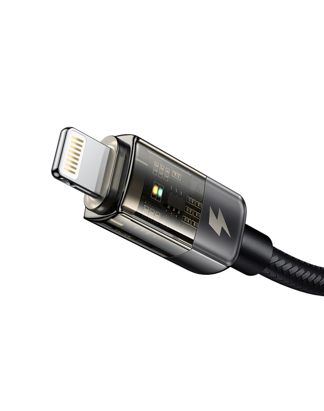 맥도도 [맥도도] 아이스 프로 자동전류차단 USB-A to 8핀 고속충전 케이블 CA314 착용컷