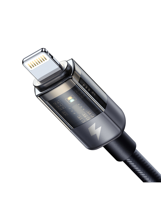 맥도도 [맥도도] 아이스 프로 자동전류차단 USB-A to 8핀 고속충전 케이블 CA314 착용컷