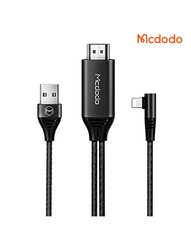 맥도도 [맥도도] 라이트닝 to HDMI 미러링 케이블 착용컷