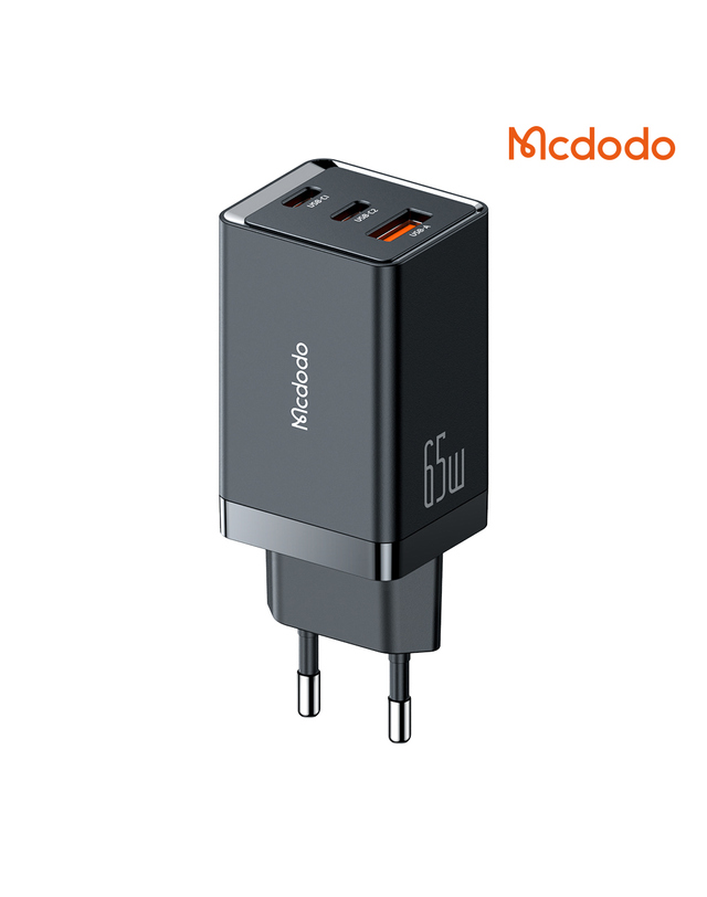맥도도 [맥도도] GaN5 Pro PD3.0 PPS 65W 초고속 미니 3포트 멀티충전기 착용컷