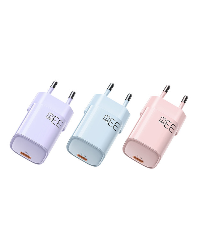 맥도도 [맥도도] GaN PD3.0 PPS 33W 초고속 미니 충전기+C타입 to 8핀 케이블 CH352 착용컷