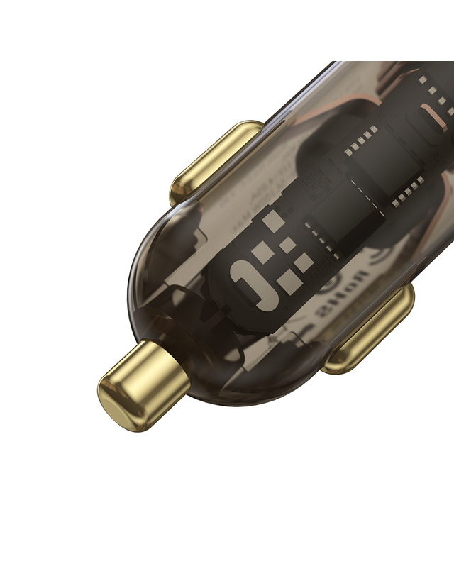 맥도도 [맥도도] CC230 디스플레이 100W 3포트 차량용 고속충전기 PD+USB-Ax2 착용컷