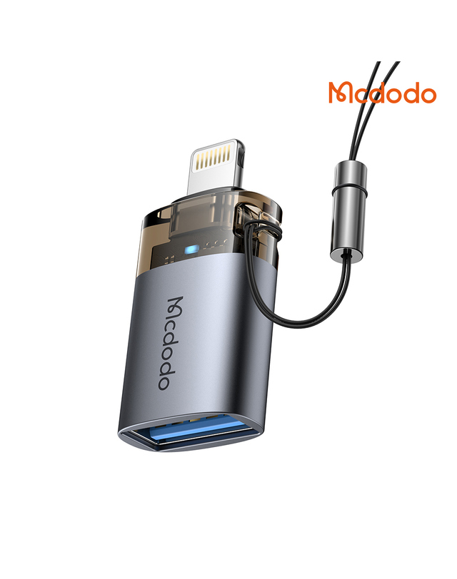 맥도도 맥도도 TR 프로 USB-A타입 to 8핀 미니 젠더 OT739 착용컷