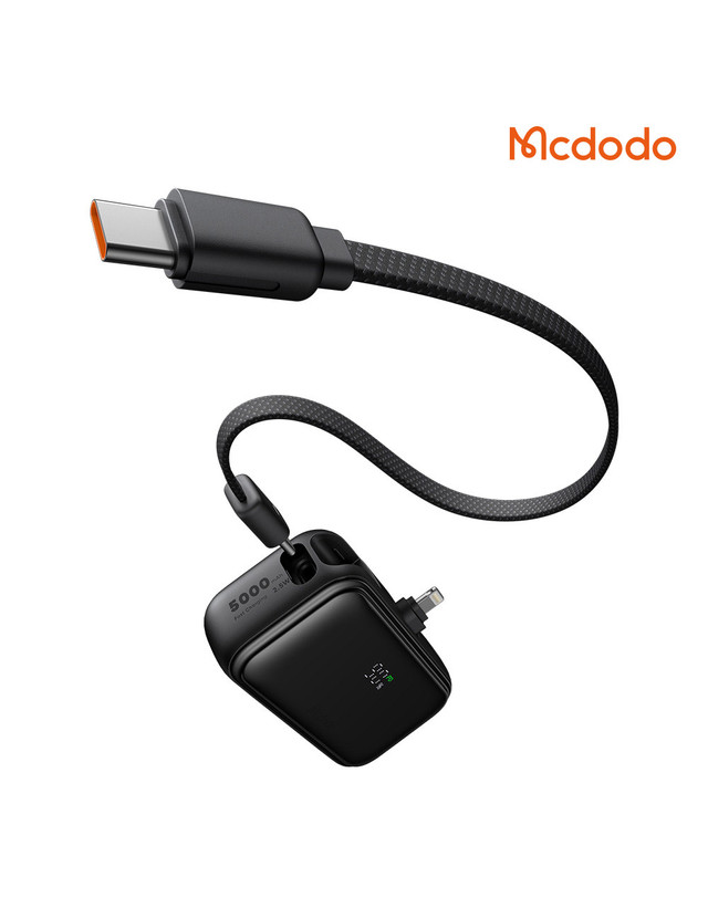 맥도도 맥도도 8핀 도킹형 듀얼 초고속 미니 보조배터리 5000mAh 22.5W MC780 착용컷