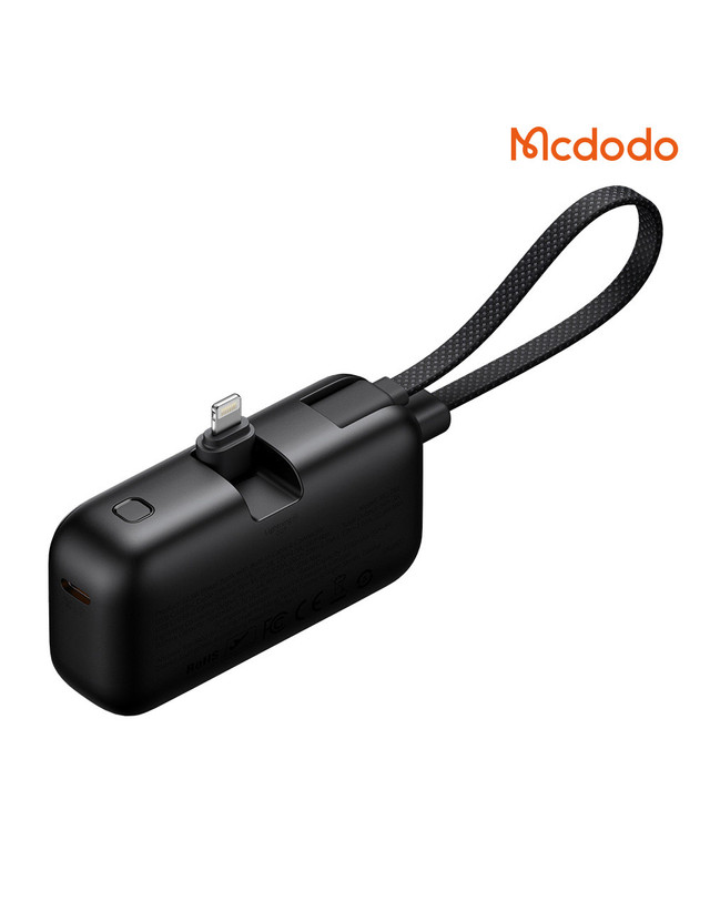 맥도도 맥도도 8핀 도킹형 듀얼 초고속 미니 보조배터리 5000mAh 22.5W MC780 착용컷
