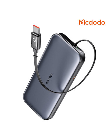 맥도도 45W C타입 케이블 일체형 고속충전 보조배터리 10000mAh MC592