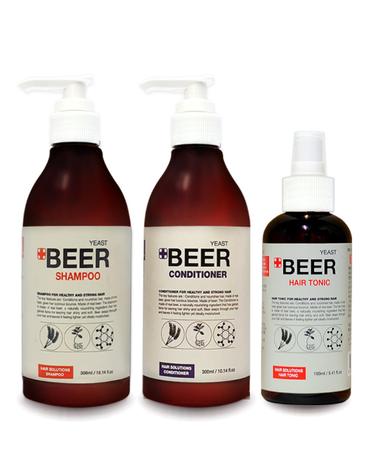 [공식] 맥주효모 샴푸 300ml+컨디셔너 300ml+헤어토닉 160ml 3종세트