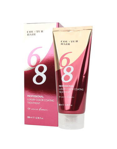 꾸띄르헤어 컬러코팅 트리트먼트 와인브라운 200ml