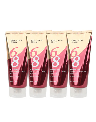 (4개)꾸띄르헤어 컬러코팅 트리트 와인브라운 200ml