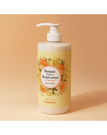 푸드어홀릭 보타닉 퍼퓸 바디로션 피오니 레몬 800ml /향좋은 고보습 바디에멀전