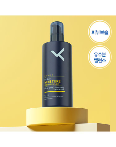 바찌 옴므 4in1 올데이 모이스처 크림 에센스 올인원 300ml /끈적임없는 보습 프레쉬 스킨+로션+크림+에센스를 하나로!