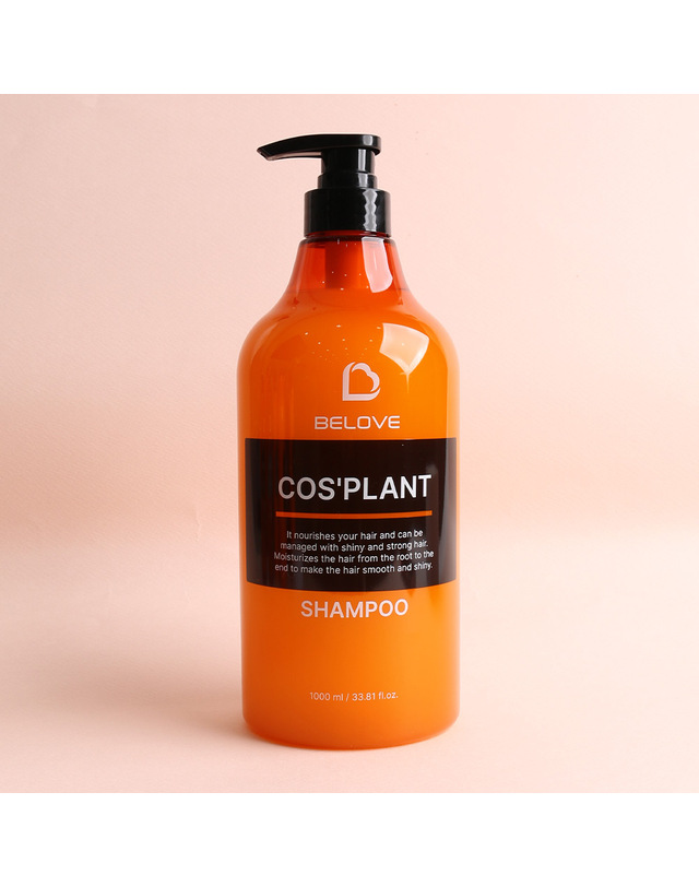 비러브 비러브 코스플랜트 샴푸 1000ml 착용컷