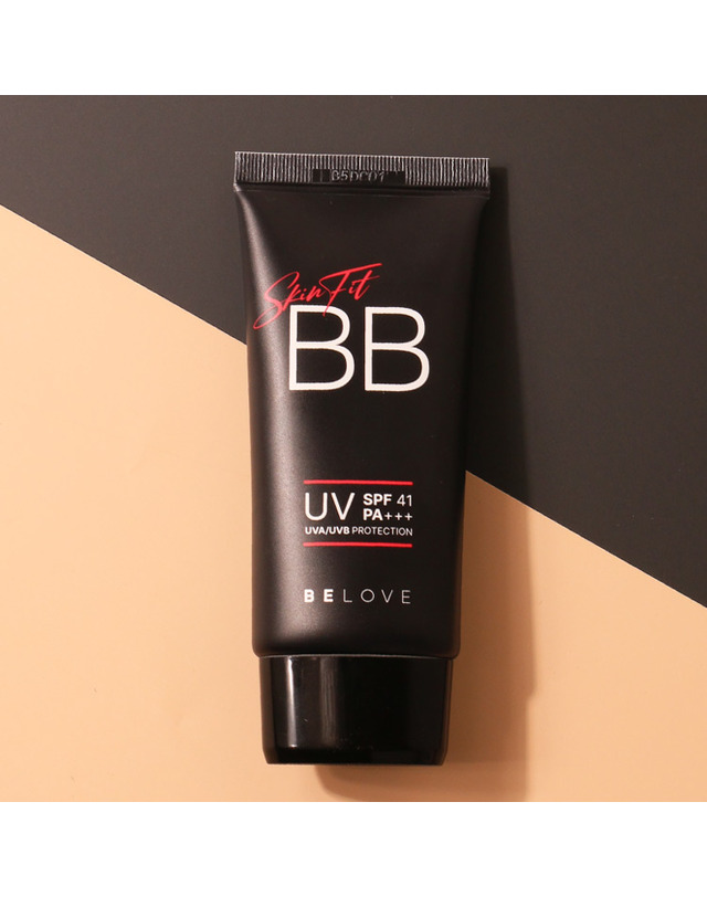 비러브 비러브 스킨 핏 비비크림 50ml SPF41 /자외선차단 톤업 결광 BB 착용컷