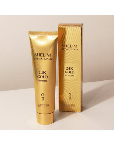 쉬림 24K골드 펩타이드 리프팅 마스크 100ml /필오프 랩핑마스크 결광 결개선