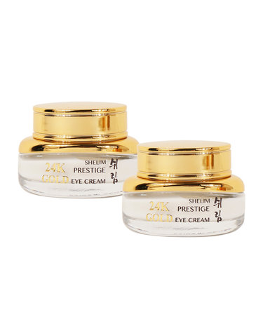(1+1)쉬림 24K골드 프레스티지 아이크림 30ml /프리미엄 눈가 주름개선 기능성 보습 탄력 기초화장품