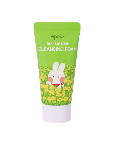 에뿌 리프레시 여행용 딥 클렌징폼 50ml /미니스.휴대용.세면도구.어메니티