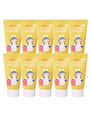 (10개)에뿌 리프레시 아르간 여행용 트리트먼트 50ml /미니스.휴대용.세면도구.어메니티