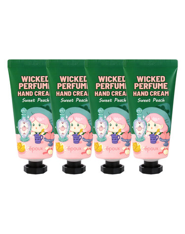 (4개)에뿌 향기마녀 퍼퓸 핸드크림 스위트 피치 80ml /시즌2