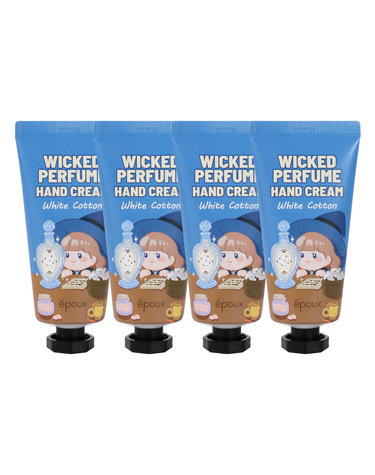 (4개)에뿌 향기마녀 퍼퓸 핸드크림 화이트 코튼 80ml /시즌2