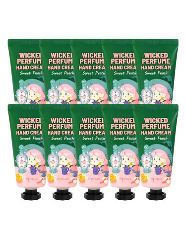 (10개)에뿌 향기마녀 퍼퓸 핸드크림 스위트 피치 80ml /시즌2