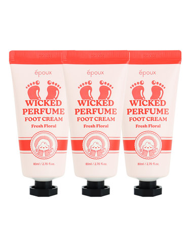 (3개)에뿌 향기마녀 풋크림 프레쉬플로럴 80ml /발크림 시어버터 고보습