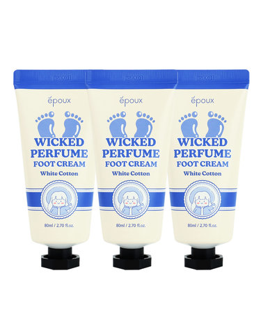 (3개)에뿌 향기마녀 풋크림 화이트코튼 80ml /발크림 시어버터 고보습