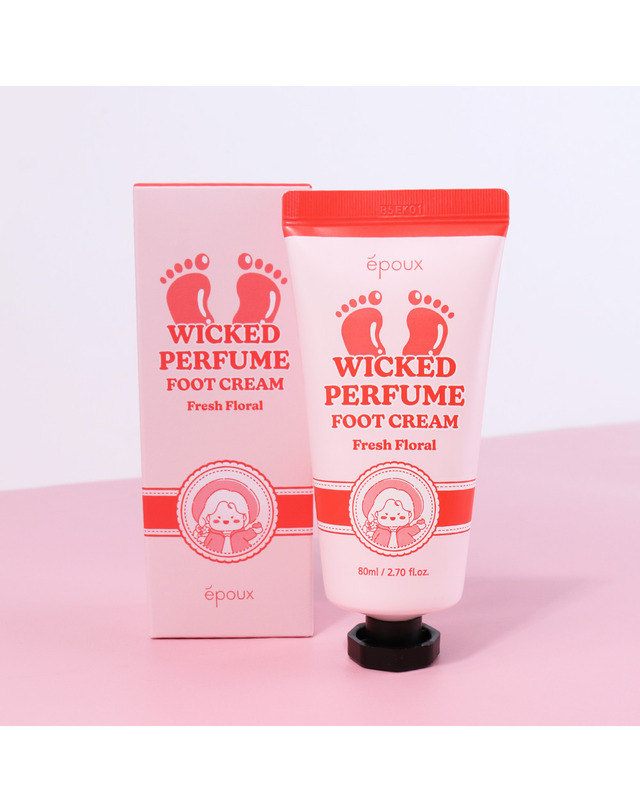 에뿌 에뿌 향기마녀 풋크림 프레쉬플로럴 80ml /발크림 시어버터 고보습 착용컷