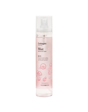 푸드어홀릭 콜라겐 수딩미스트 120ml /윤기 보습 촉촉