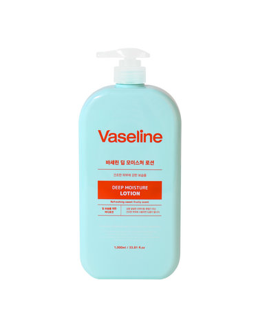 (무배)바세린 딥 모이스처 바디로션 1000ml /대용량 건조한피부용 고보습