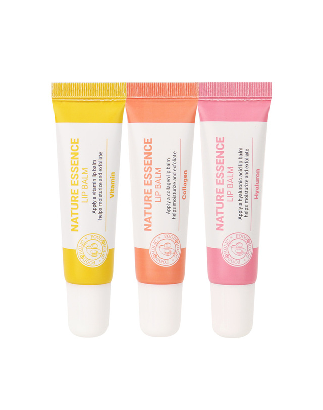 푸드어홀릭 네이처 에센스 립밤 12ml /깊은보습 과일향 촉촉립에센스 착용컷