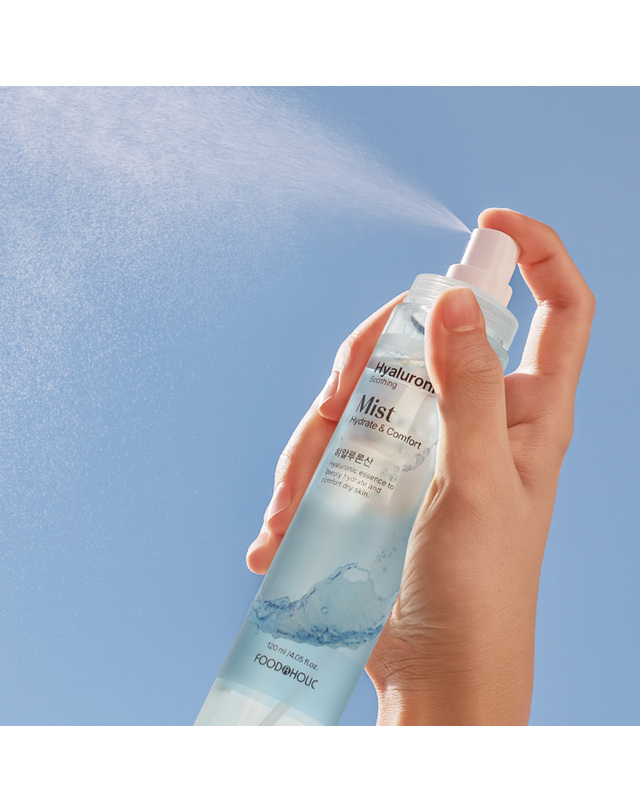 푸드어홀릭 푸드어홀릭 히알루론산 수딩미스트 120ml /수분 보습 촉촉 착용컷