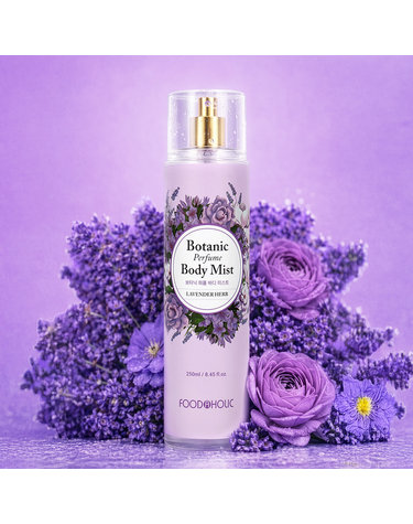 (무배)푸드어홀릭 보타닉 퍼퓸 바디미스트 라벤더 허브 250ml /향좋은 살냄새