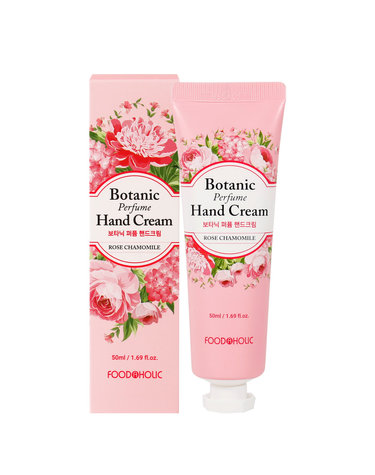 푸드어홀릭 보타닉 퍼퓸 핸드크림 로즈 캐모마일 50ml /향좋은