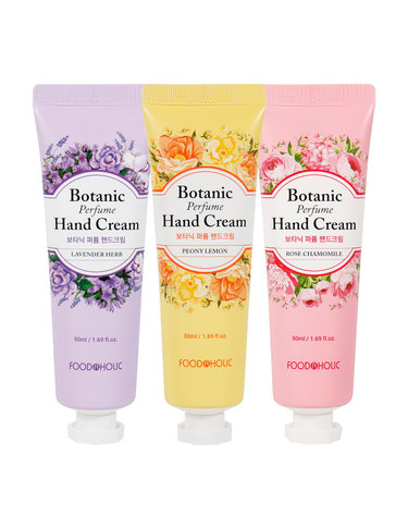 푸드어홀릭 보타닉 퍼퓸 핸드크림 50ml 택1 /라벤더 로즈 피오니