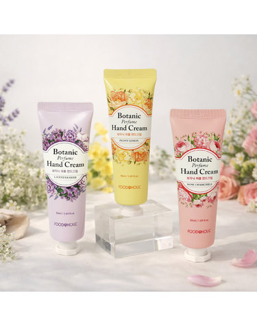 (무배)푸드어홀릭 보타닉 퍼퓸 핸드크림 50ml 택1 /라벤더 로즈 피오니 무배