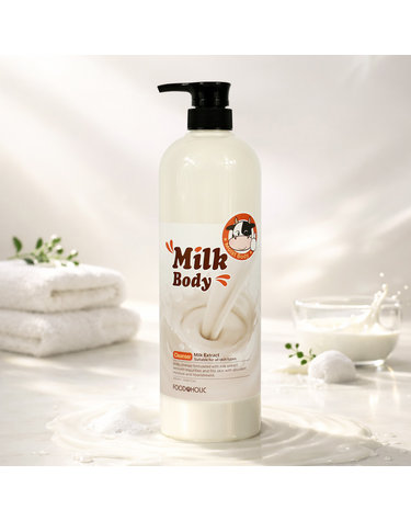 (무배)푸드어홀릭 밀크 우유 바디클렌져 1000ml /바디워시