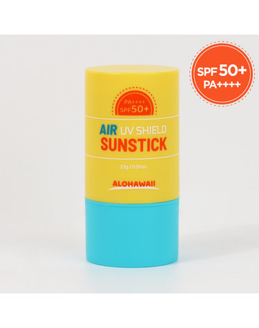 알로하와이 UV쉴드 에어 선스틱 23g SPF50+ PA++++ /끈적임없는 스틱선크림 선블록 자외선차단제