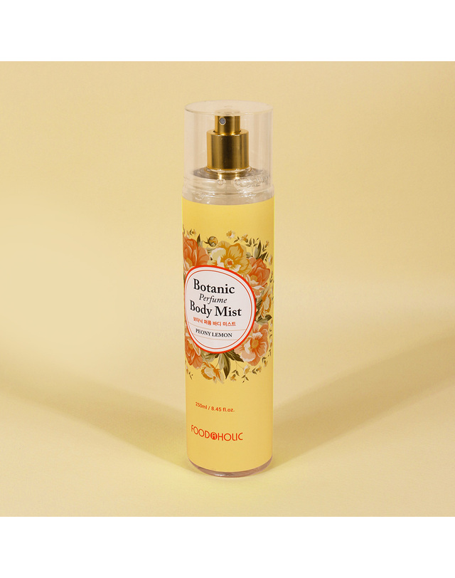 푸드어홀릭 푸드어홀릭 보타닉 퍼퓸 바디미스트 피오니 레몬 250ml /은은한 꽃향기 착용컷