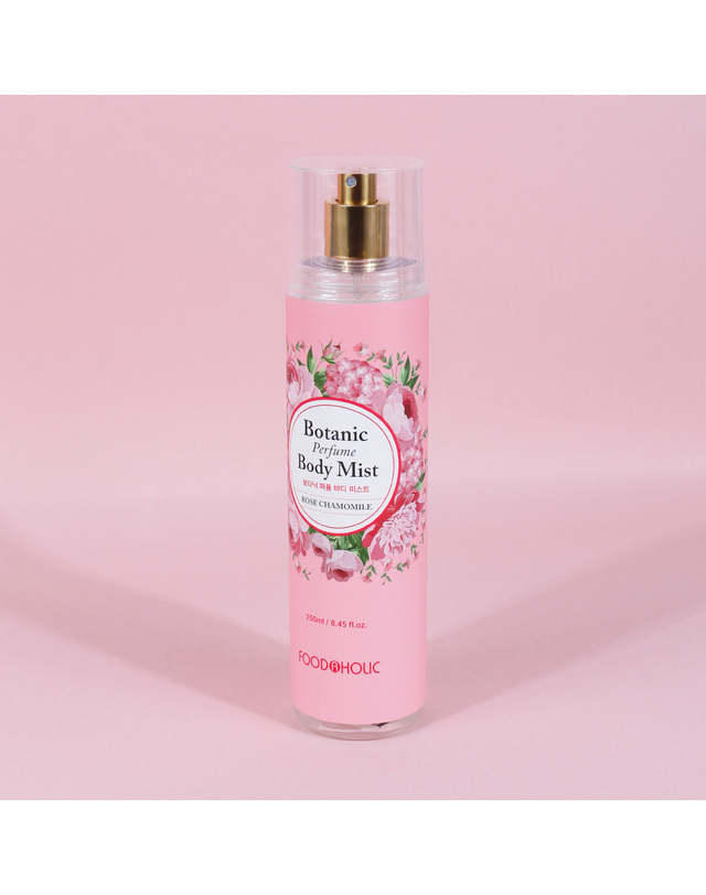 푸드어홀릭 푸드어홀릭 보타닉 퍼퓸 바디미스트 로즈 캐모마일 250ml /향좋은 살냄새 착용컷