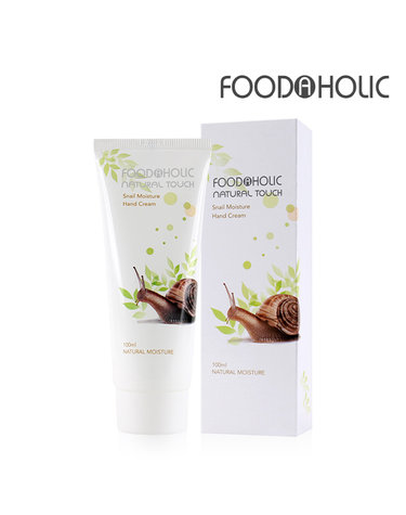 푸드어홀릭 스네일 모이스처 핸드크림 100ml