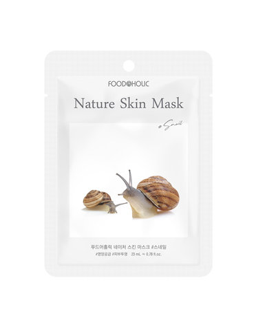 푸드어홀릭 네이처스킨 스네일 마스크팩