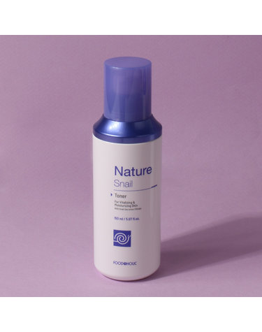 푸드어홀릭 네이처 스네일 토너 150ml /달팽이점액 피부영양 스킨