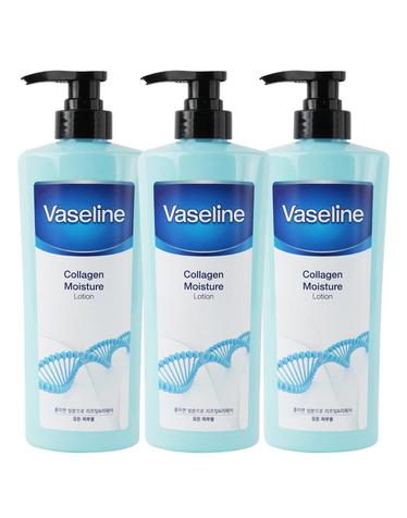 (3개)바세린 콜라겐 모이스처 바디로션 500ml