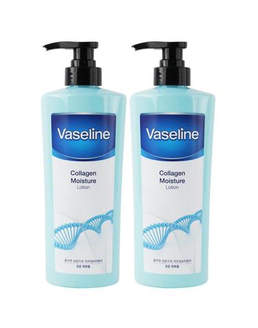 (2개)바세린 콜라겐 모이스처 바디로션 500ml
