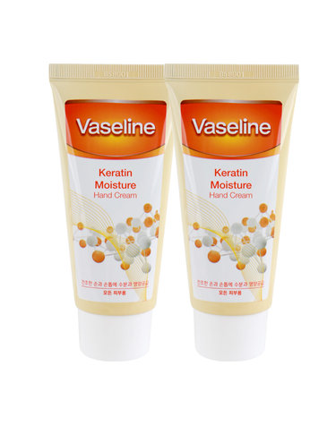 (1+1)바세린 케라틴 모이스처 핸드크림 80ml