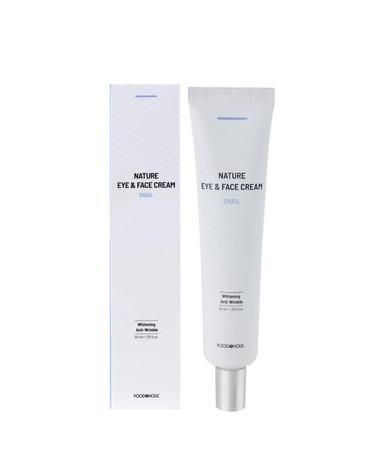 푸드어홀릭 네이처 스네일 아이 앤 페이스 아이크림 40ml
