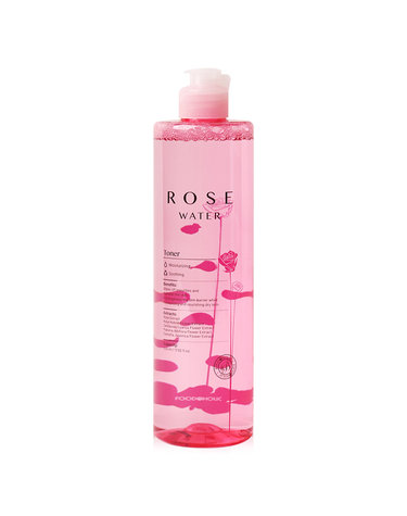 푸드어홀릭 로즈워터 토너 530ml /대용량 닦토 장미수스킨 진정 보습