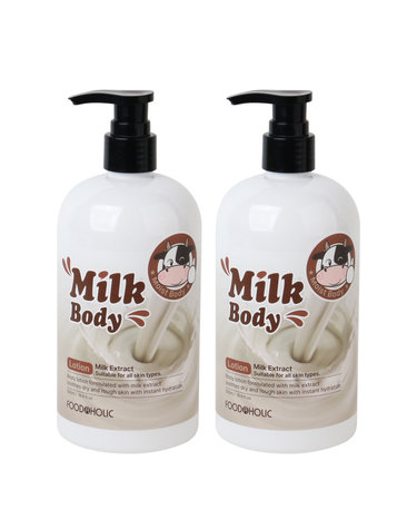 (1+1)푸드어홀릭 밀크 우유 바디로션 500ml